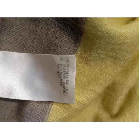 Malo Luxurious Cashmere Silk Blend Mini Colorblock Dress S - Picture 7 of 9